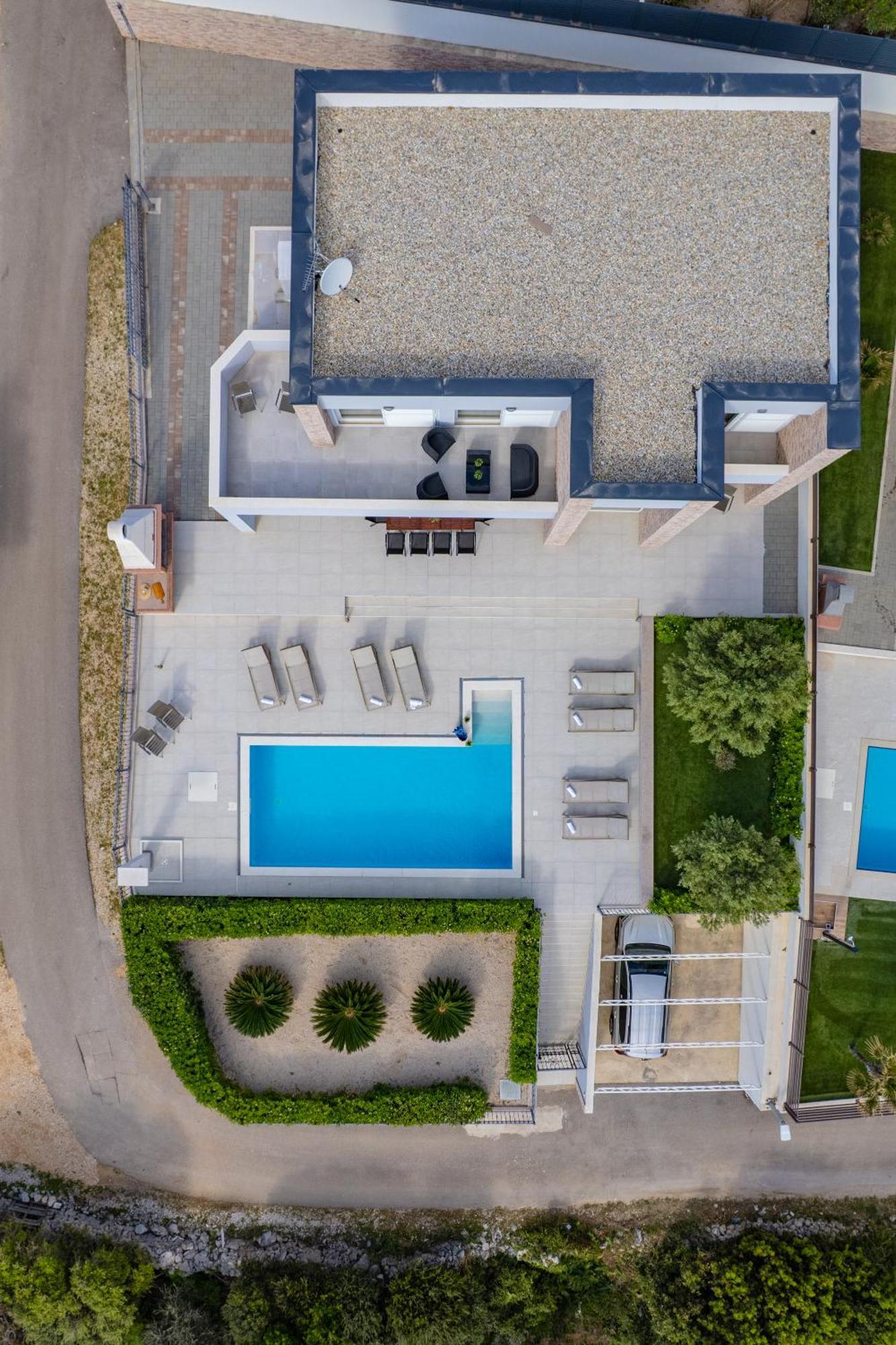 Villas Royal I With Private Pool Novaglia Esterno foto
