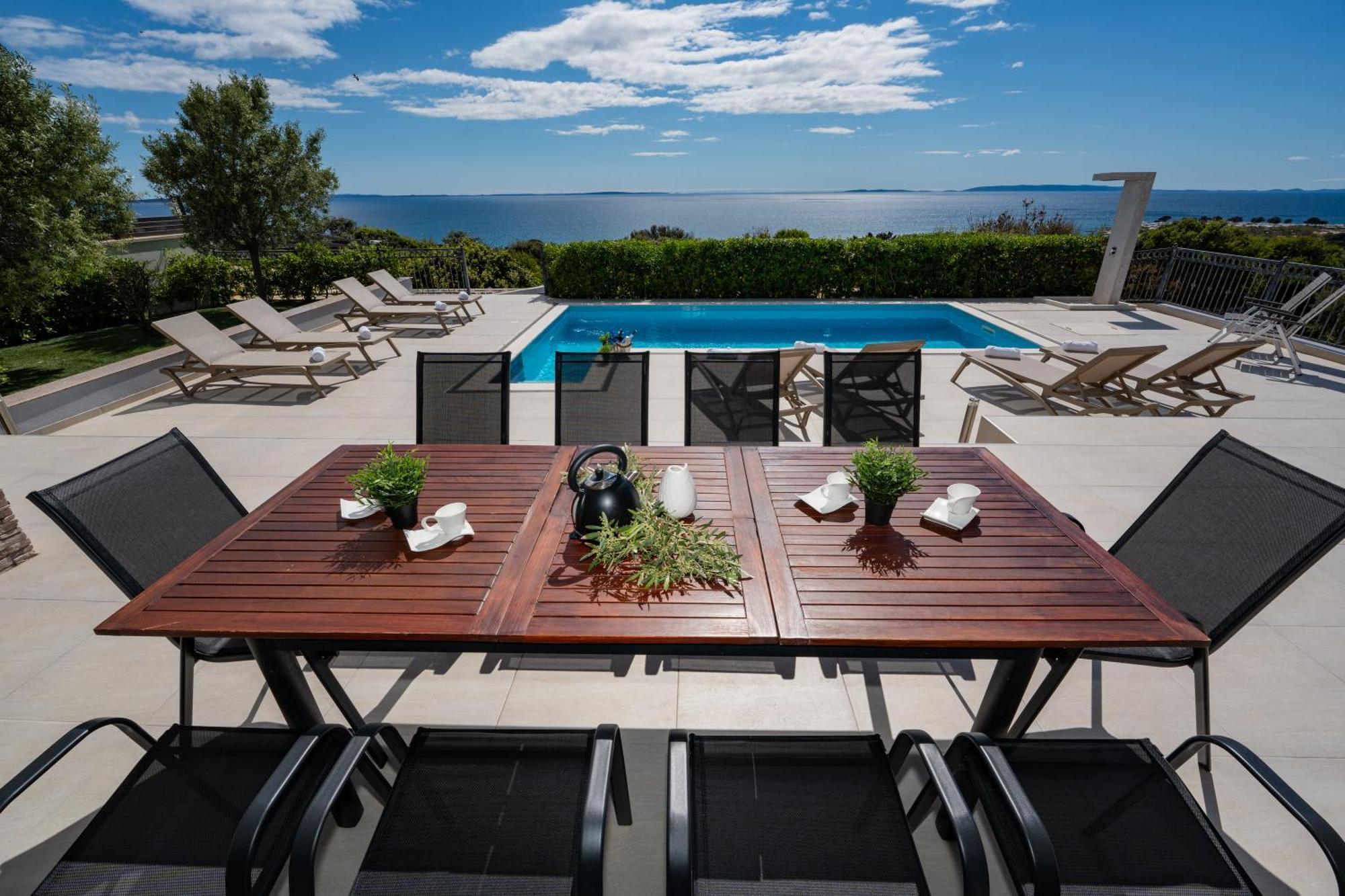 Villas Royal I With Private Pool Novaglia Esterno foto